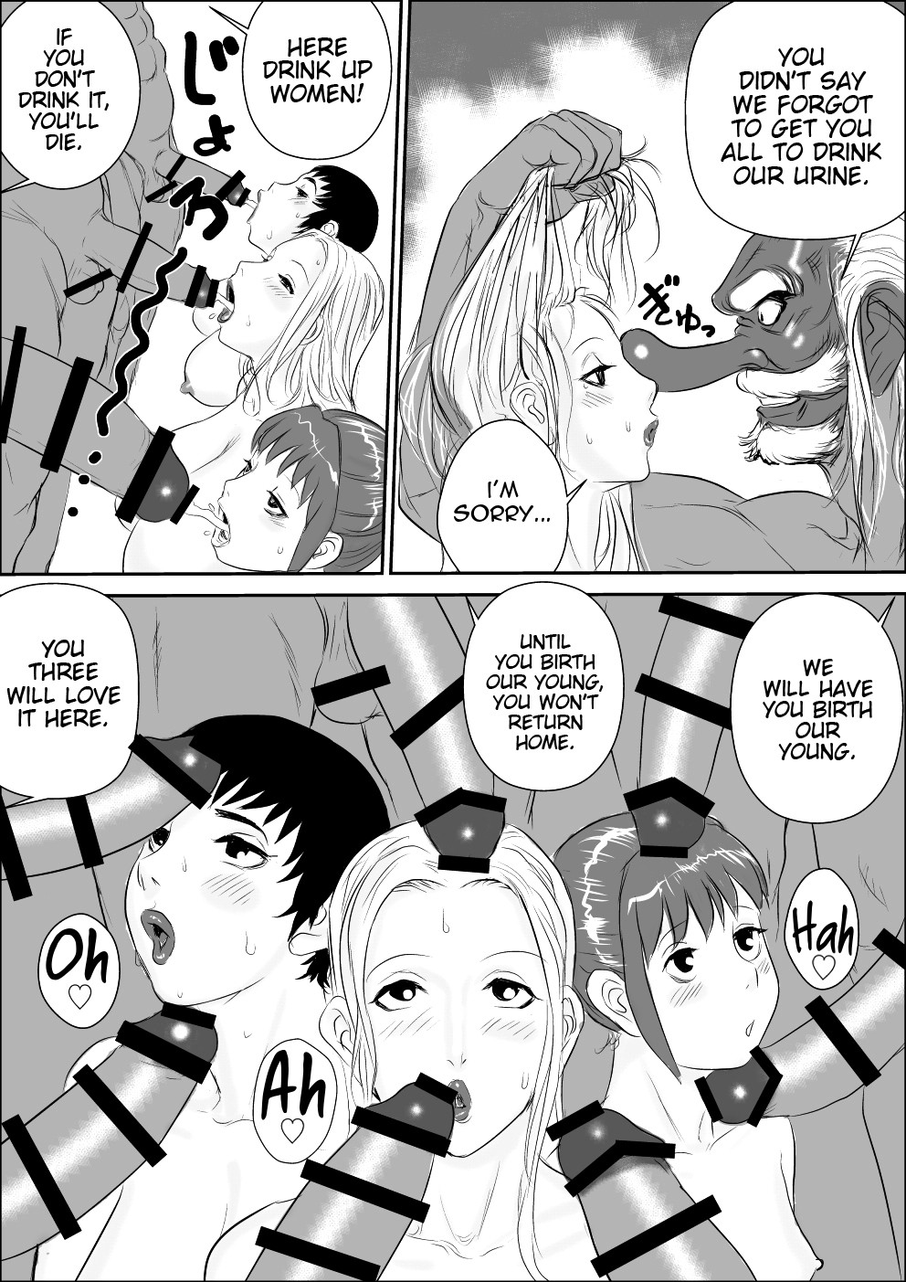 Hentai Manga Comic-Being Spirted Away by Tengus-Read-47